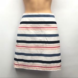 Ann Taylor striped pencil skirt